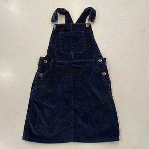 J Crew Crewcuts Girls Corduroy Jumper Dress - 8